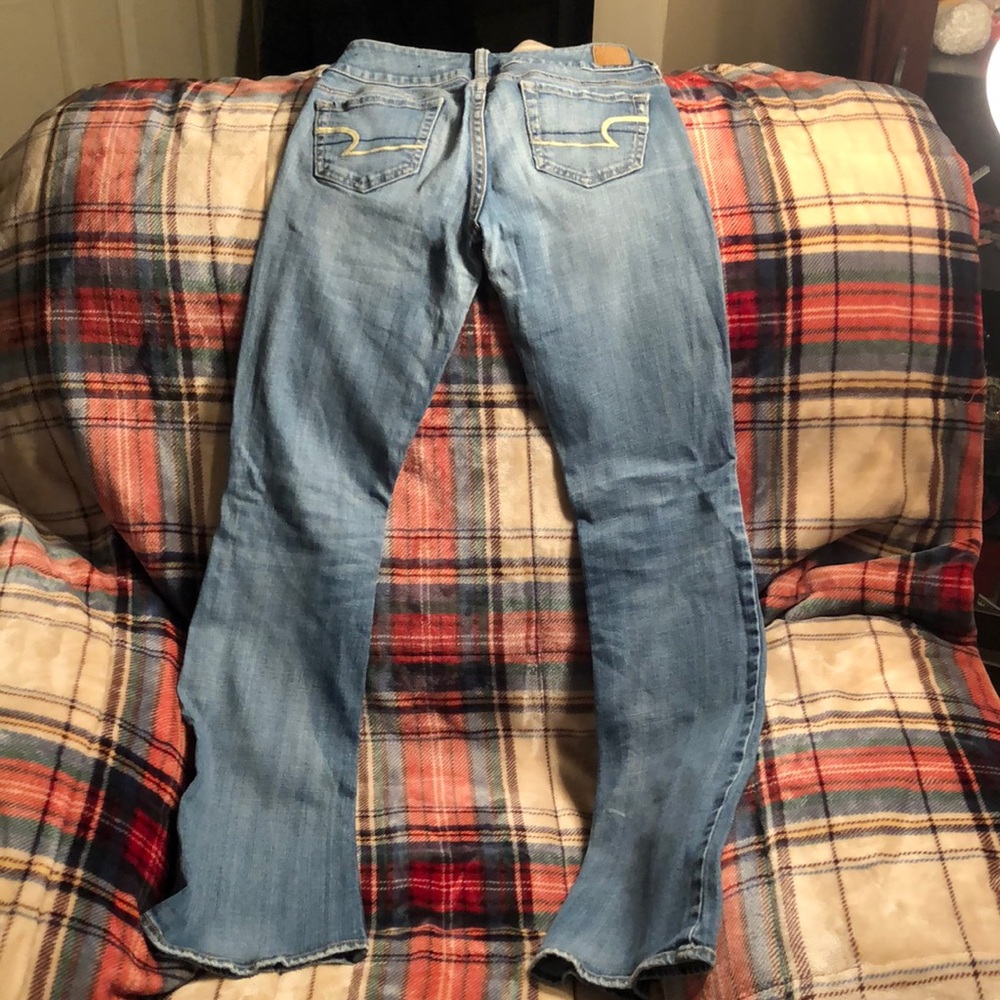 GUC American Eagle 🦅 distressed Artist Jeans 👖 - Picture 5 of 8